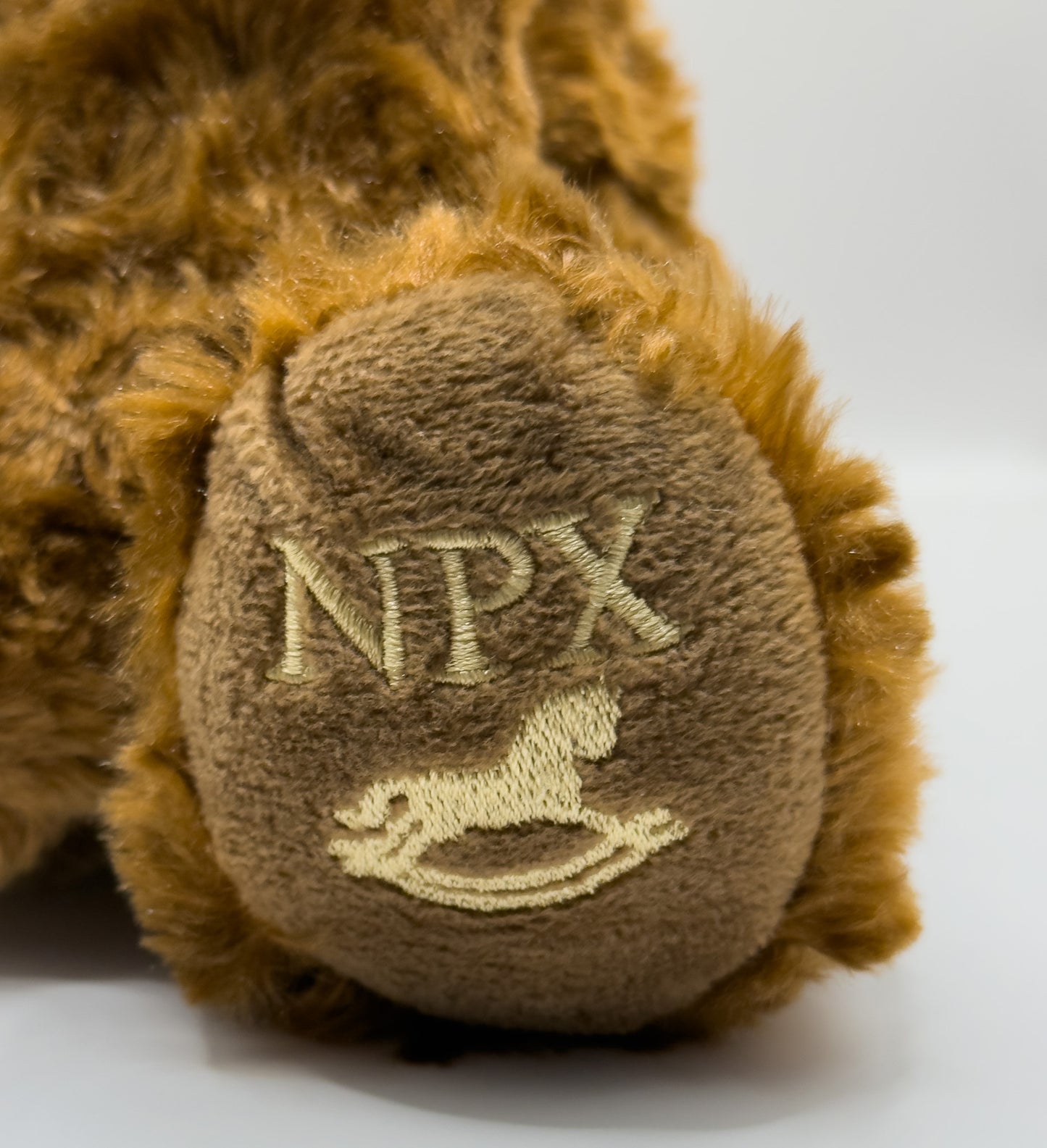 Jolly | Brown Bear Plush Stuffed Animal (10 in)