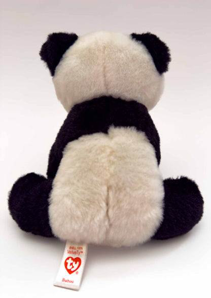 Baboo | White and Black Panda Plush Stuffed Animal (6 in)