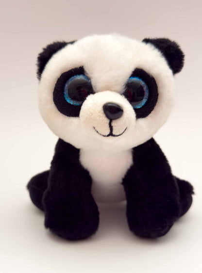 Baboo | White and Black Panda Plush Stuffed Animal (6 in)