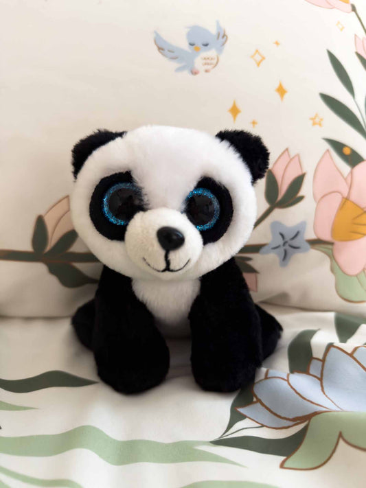 Baboo | White and Black Panda Plush Stuffed Animal (6 in)