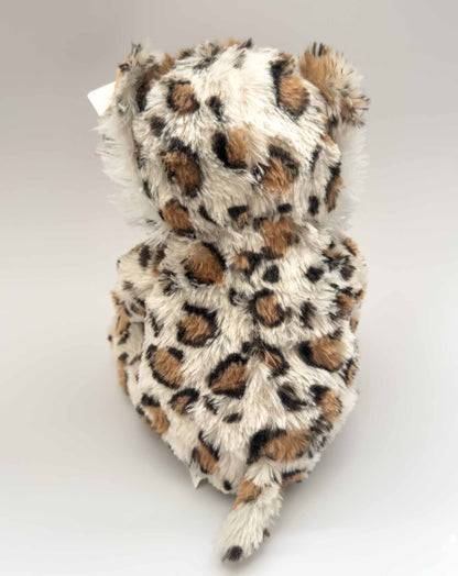 Fluffy | Leopard Plush Stuffed Animal (10 in)