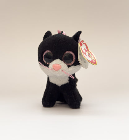 Pepper | Black and White Cat TY Keychain ( 3.5 in)