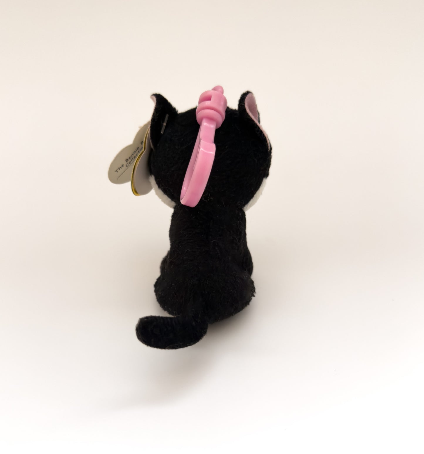 Pepper | Black and White Cat TY Keychain ( 3.5 in)