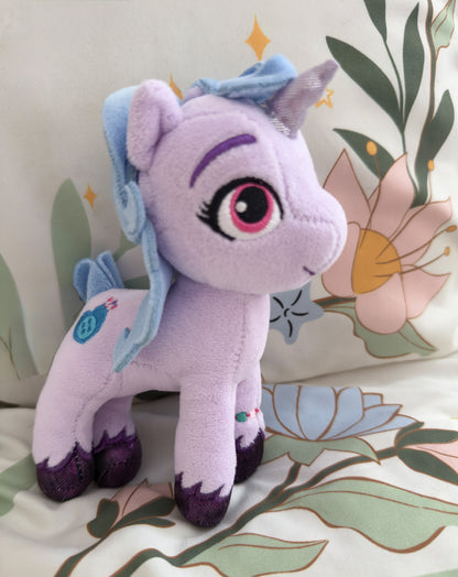 Izzy Moonbow  | Purple and Blue My Little Pony Plush ( 7 in)