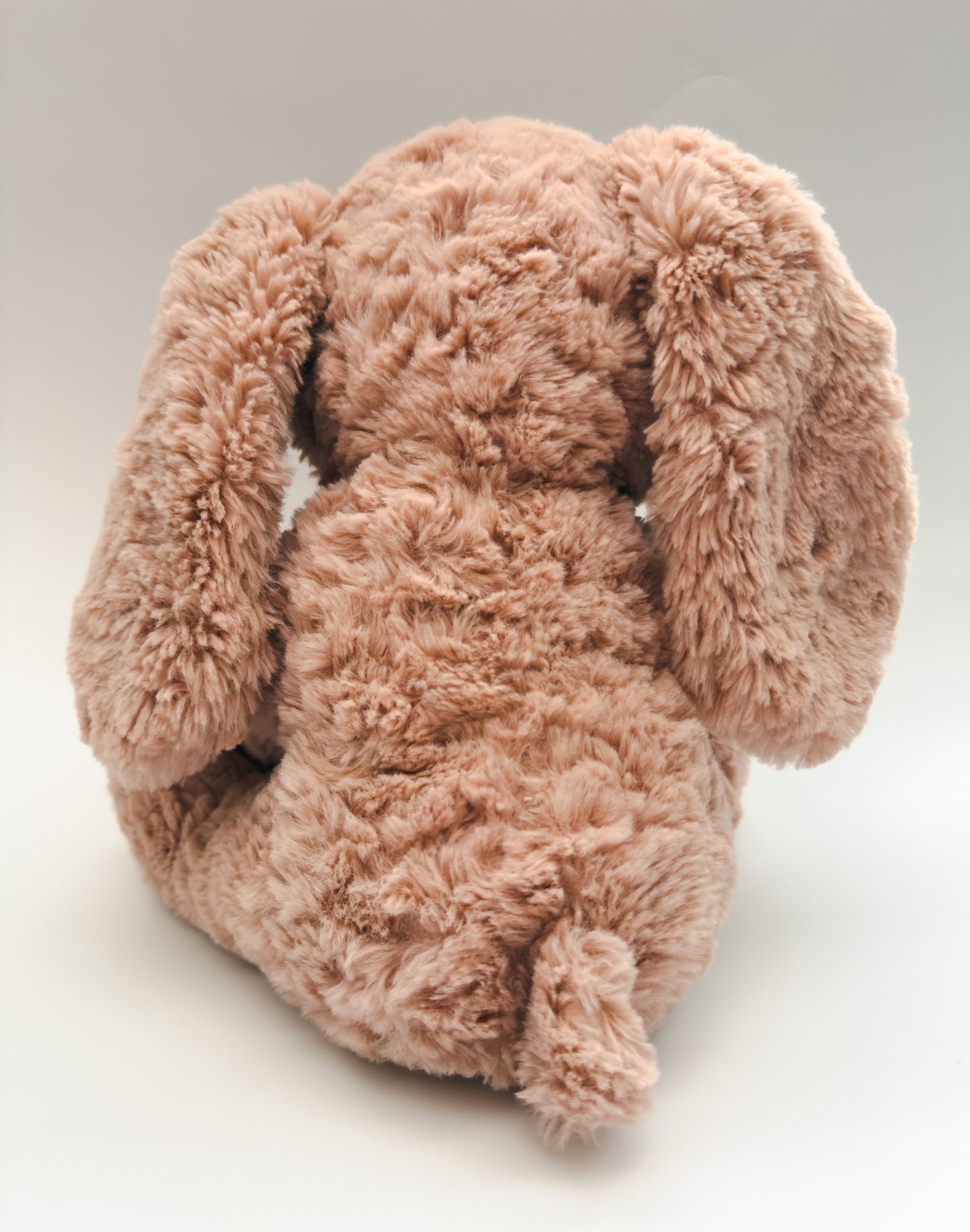 Button | Pink/Mauve Bunny Stuffed Animal Plush ( 11 in)