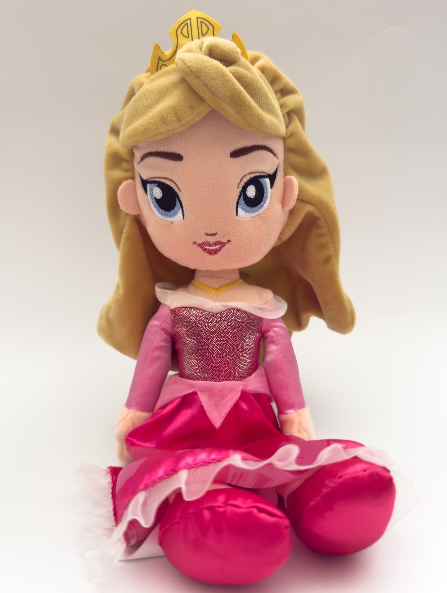 Aurora | Pink and Gold Disney Princess Sleeping Beauty Plush ( 10 in)