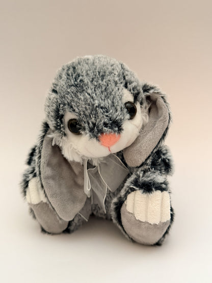 Tumbles | Gray and White Rabbit Animal Plush ( 7 in)