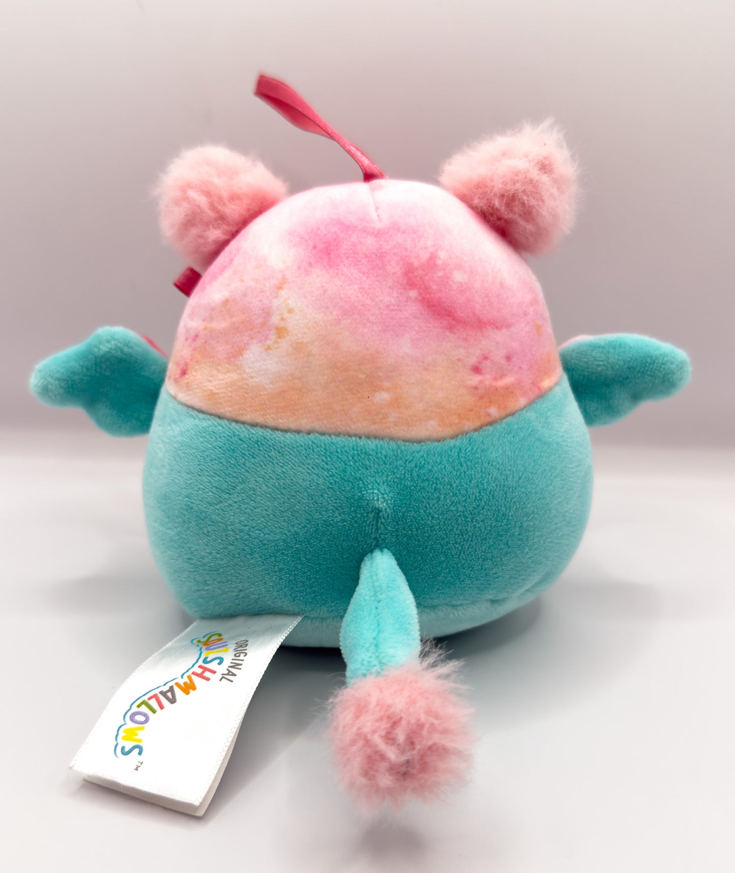 Gala | Pink and Blue Griffin Plush Stuffed Animal (4 in)