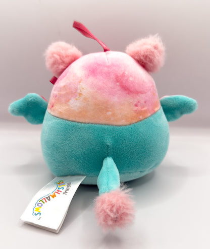 Gala | Pink and Blue Griffin Plush Stuffed Animal (4 in)
