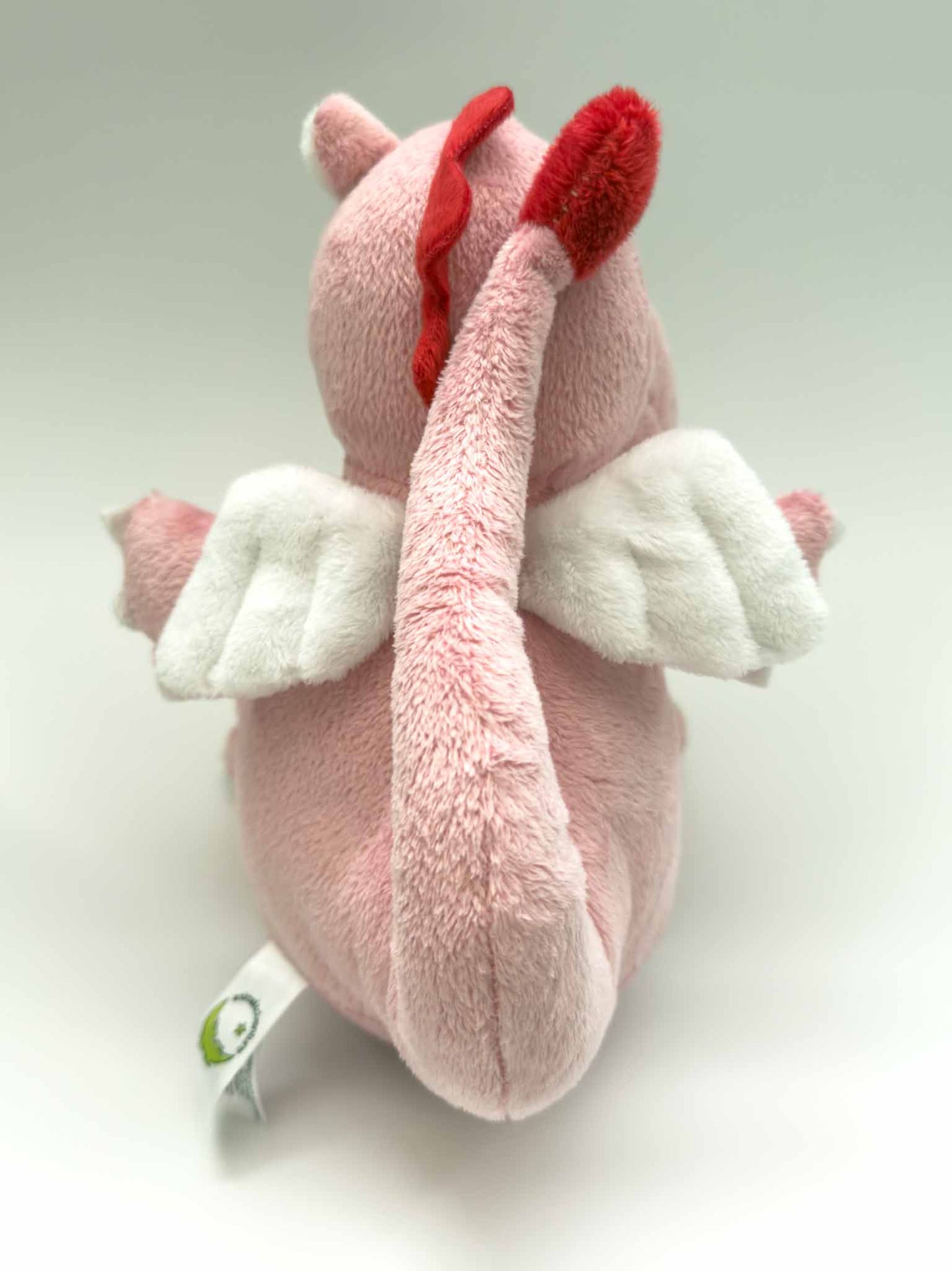 Fizzle | Pink Dragon Plush Stuffed Animal (13 in)