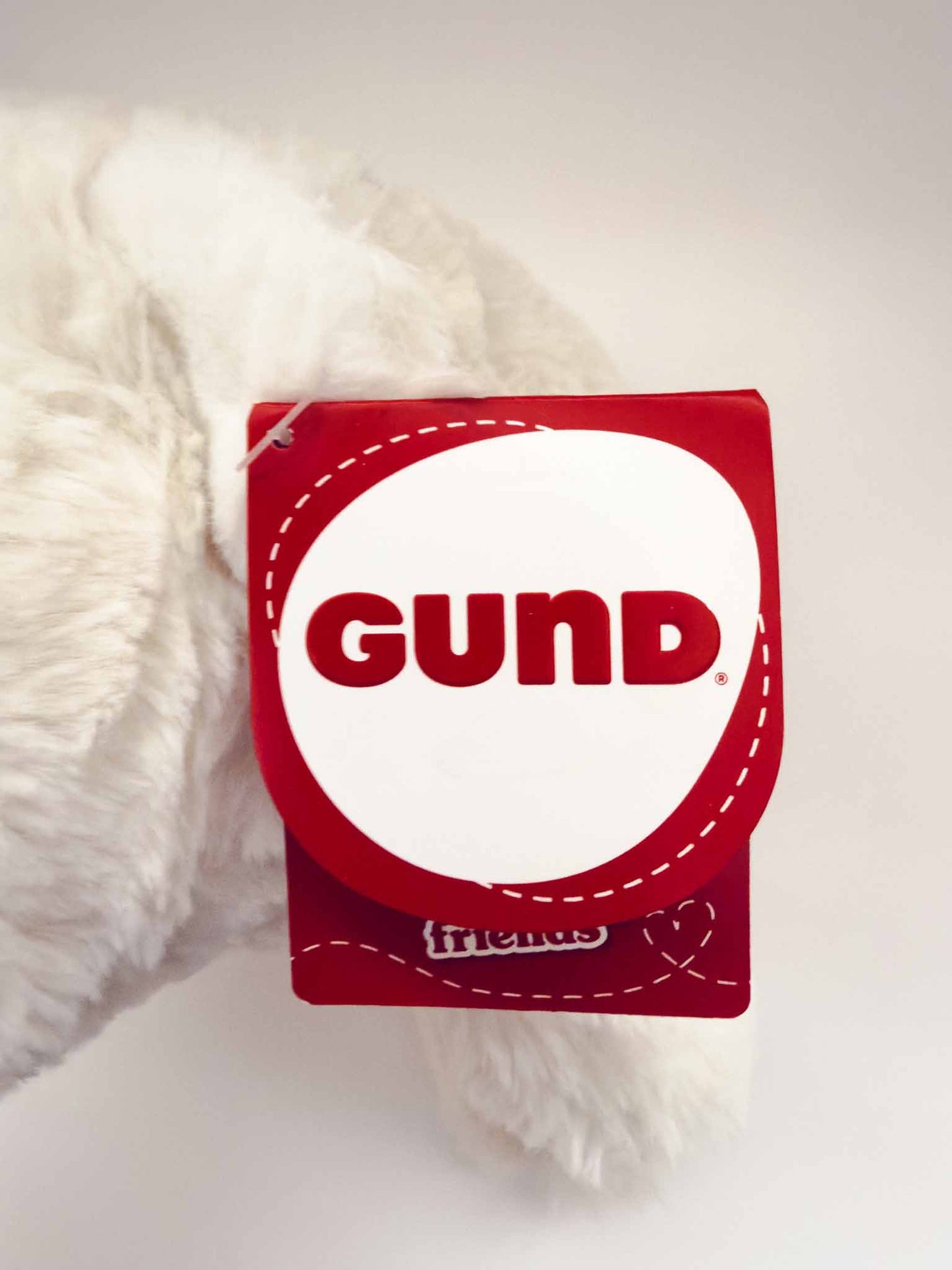 Snuffles | White Bear Plush Stuffed Animal (11 in)