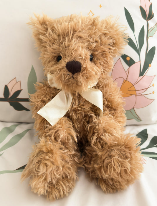 Button| Brown Russ Teddy Bear Plush Stuffed Animal  (9 in)