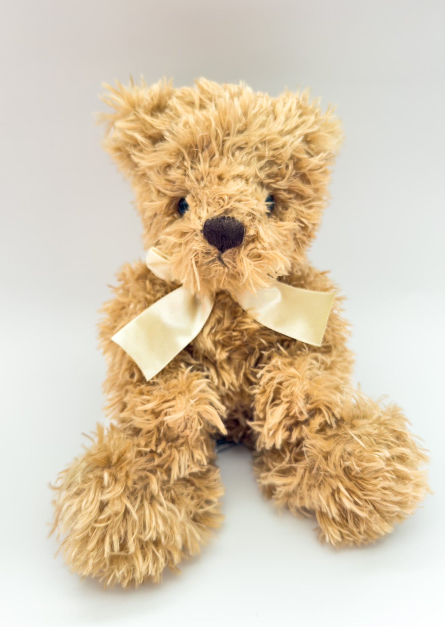 Button| Brown Russ Teddy Bear Plush Stuffed Animal  (9 in)