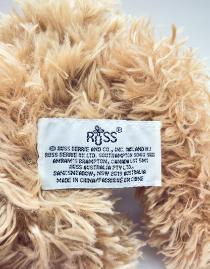 Button| Brown Russ Teddy Bear Plush Stuffed Animal  (9 in)