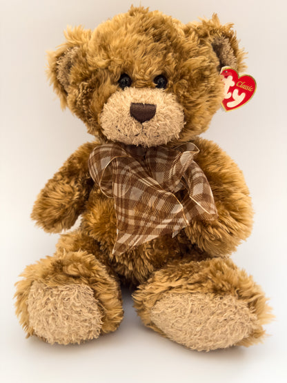 Pinwheel | Brown TY Teddy Bear Plush Stuffed Animal  (10 in)