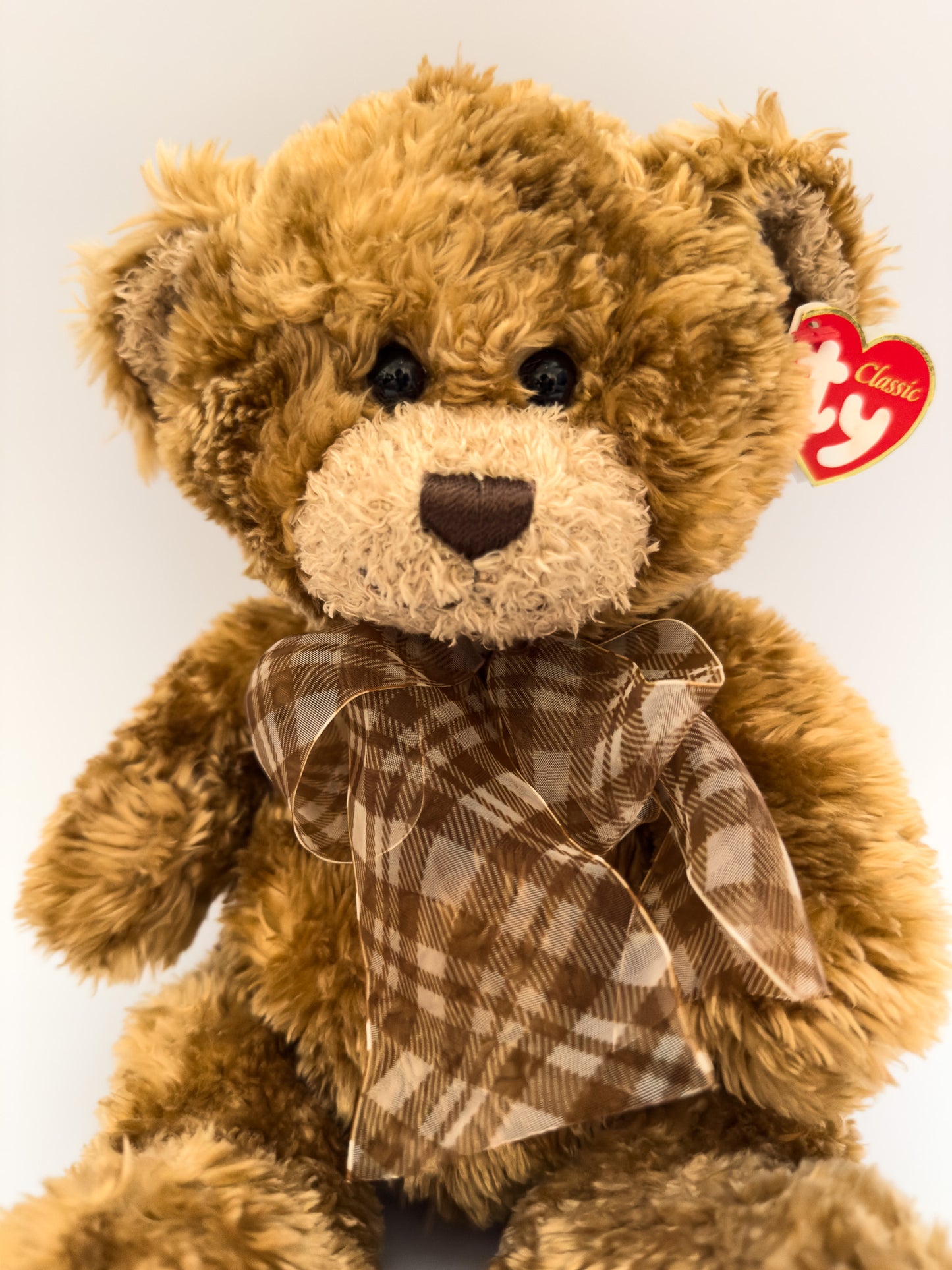 Pinwheel | Brown TY Teddy Bear Plush Stuffed Animal  (10 in)