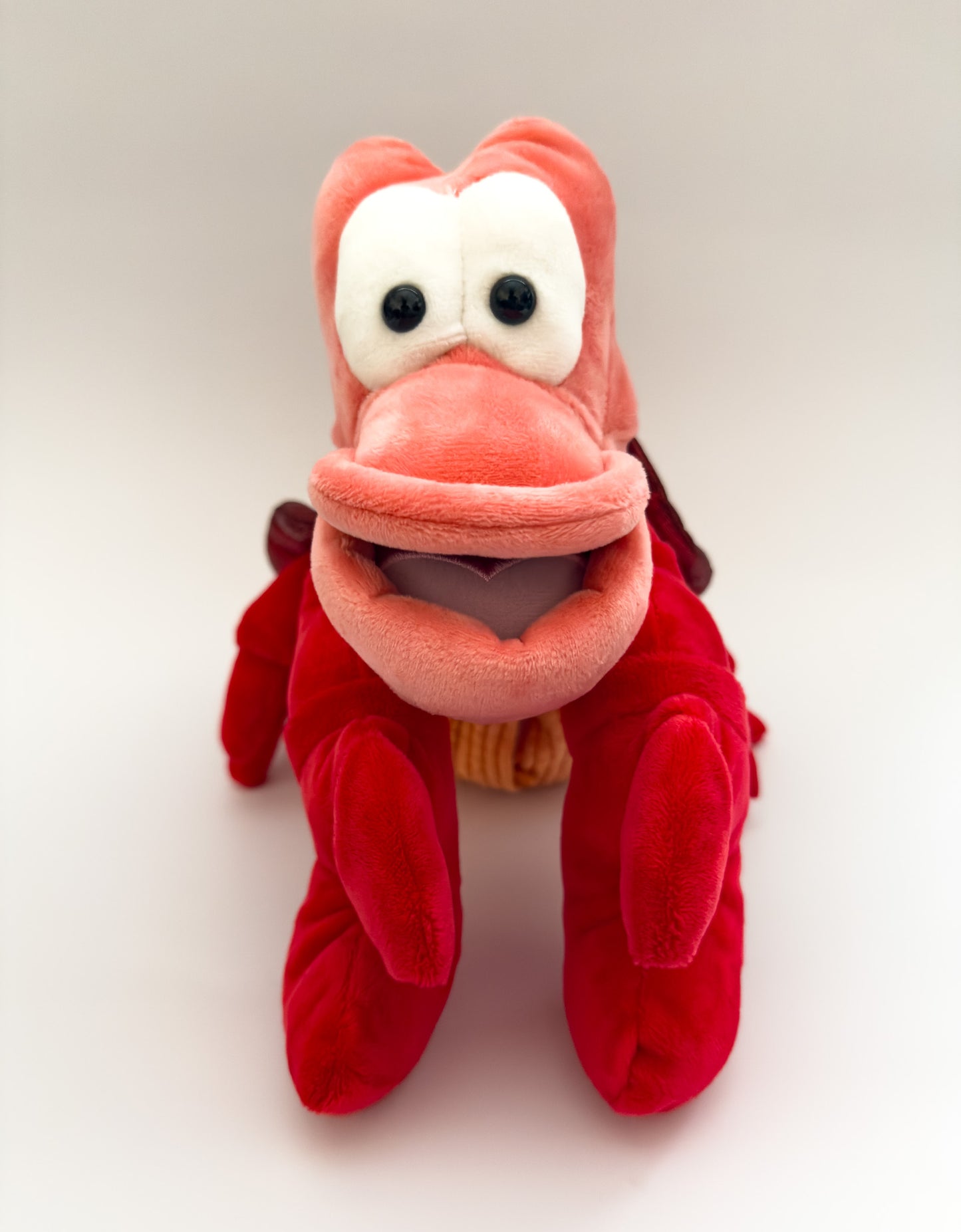 Sebastian | Red Crab Little Mermaid Disney Character Plush Stuffed Animal  (11 in)