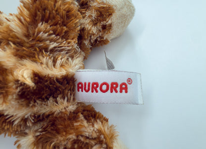 Sunny | Brown and Tan Giraffe Aurora Plush Stuffed Animal  (7 in)