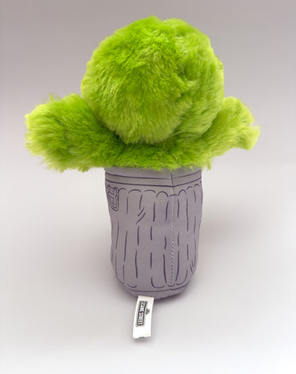 Oscar | Green and Grey Sesame Street Character Plush Stuffed Animal  (9 in)