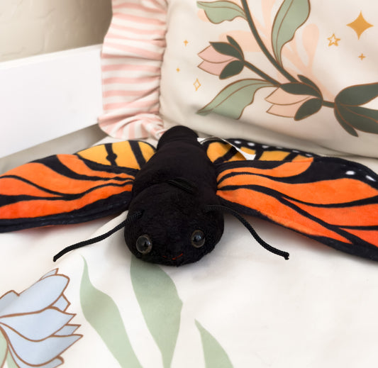 Whimsy | Monarch Butterfly Plush Stuffed Animal ( 1.5 in)