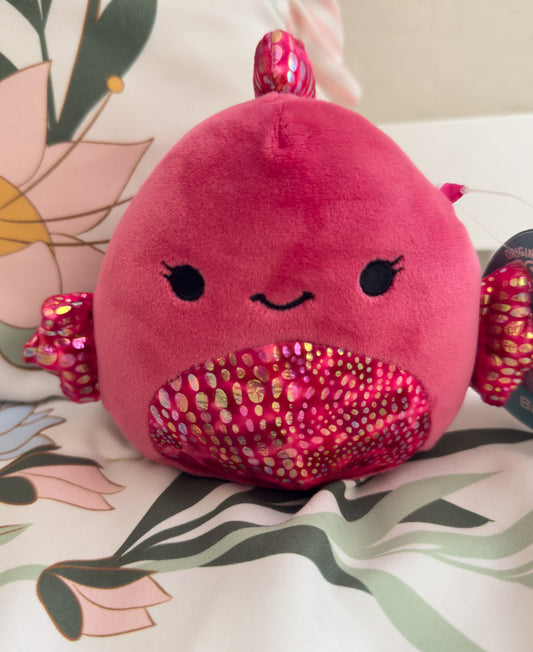 Barella | Beta Fish Red Plush Squishmallow ( 6 in)