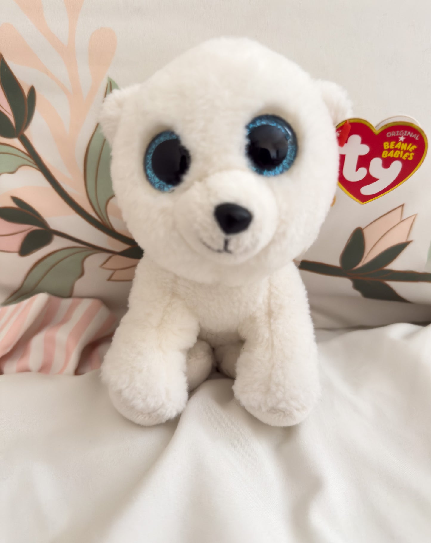 Arctic | Polar Bear White TY Beanie Baby Plush ( 7 in)