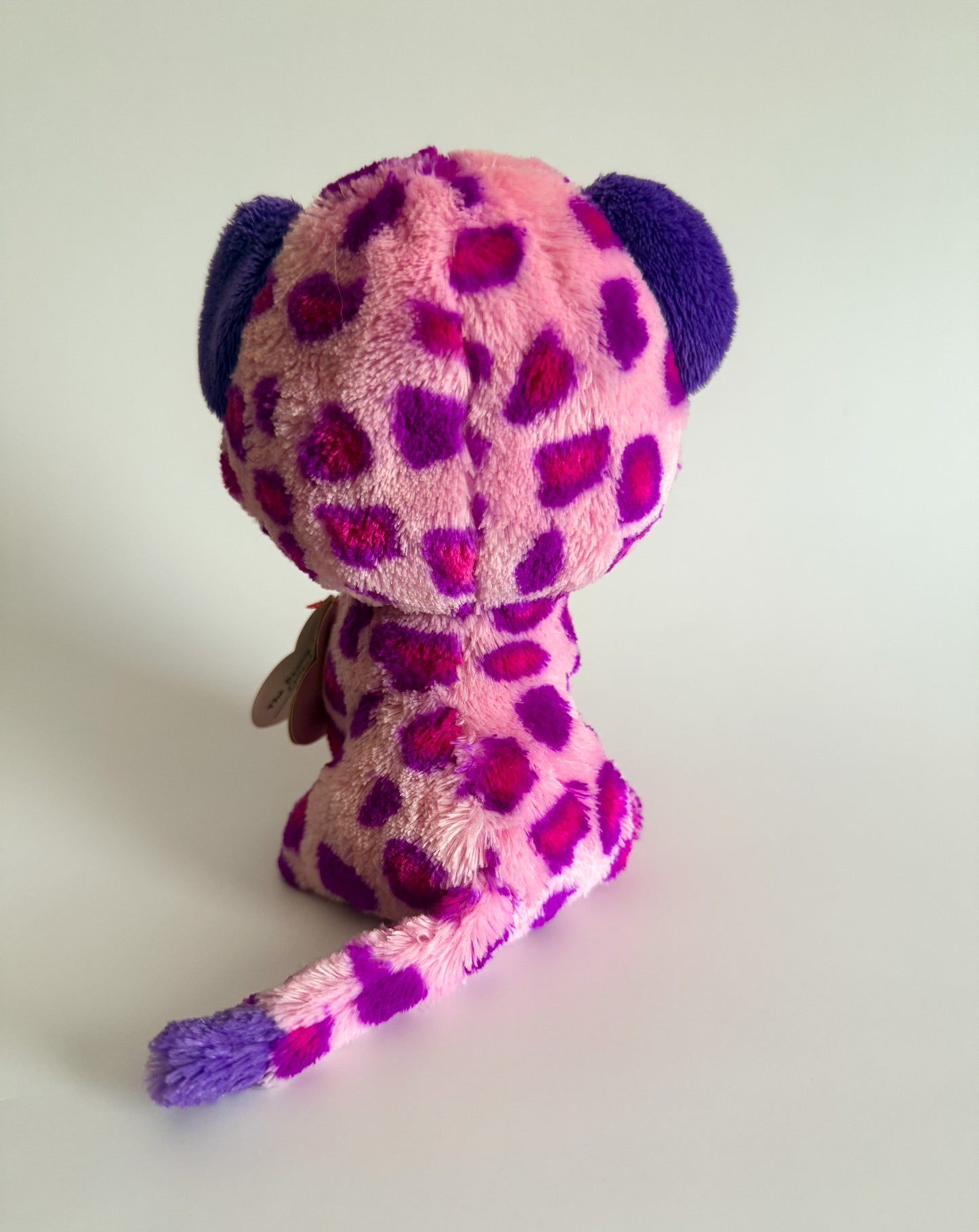 Glamour | Cat Purple and Pink TY Beanie Baby Plush ( 6.5 in)