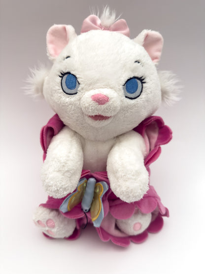 Marie | White and Pink Baby Cat Aristocats Swaddle Disney Plush ( 10 in)