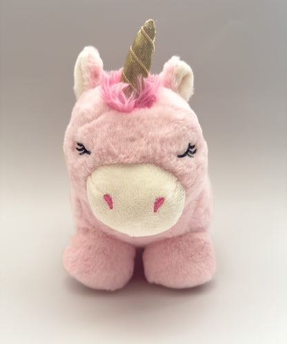 Petunia  | Pink Unicorn Stuffed Animal Plush ( 9 in)