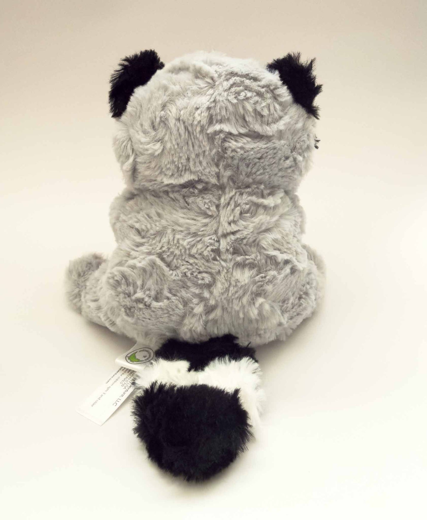 Max | Black and Grey Racoon Plush Stuffed Animal (7 in)