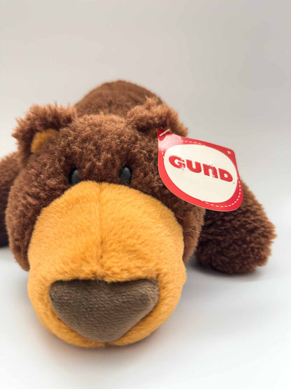 Petunia | Brown Bear Plush Stuffed Animal (13 in)