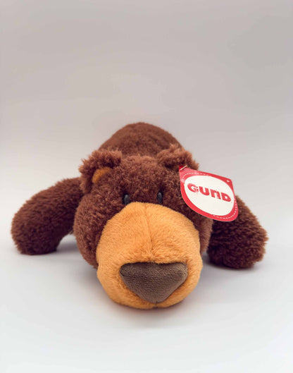 Petunia | Brown Bear Plush Stuffed Animal (13 in)