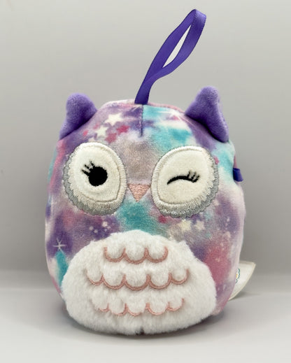 Solina  | Purple Owl Plush Stuffed Animal (4 in)
