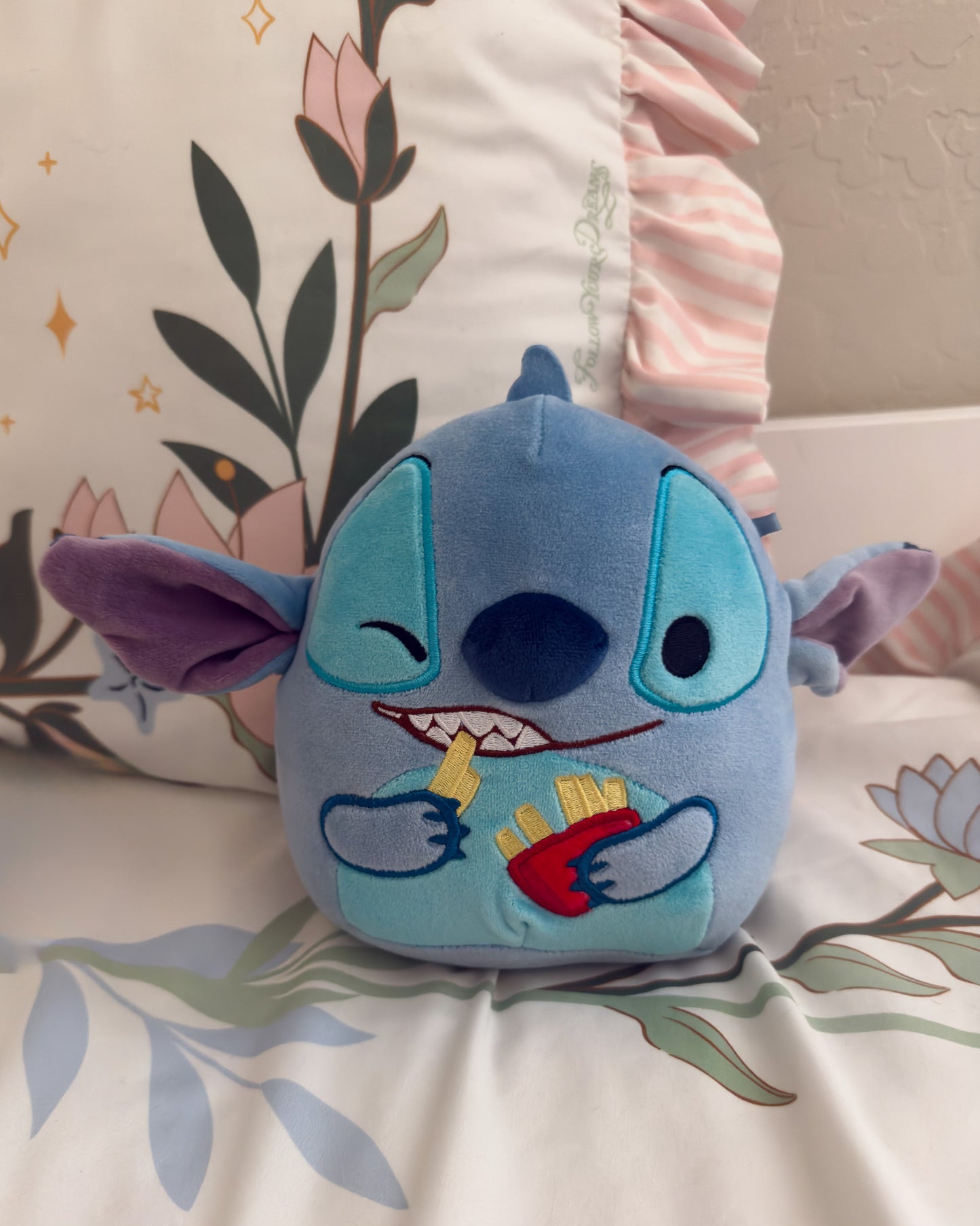 Stitch | Blue Squishmallows Disney Character Plush Stuffed Animal  (8 in)