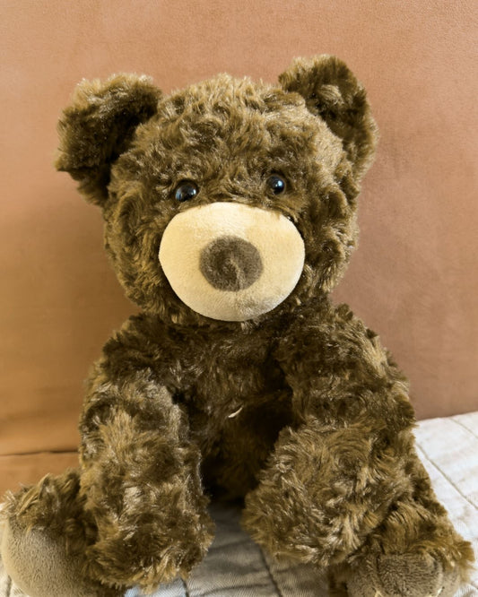 Jolly | Brown Bear Plush Stuffed Animal (10 in)